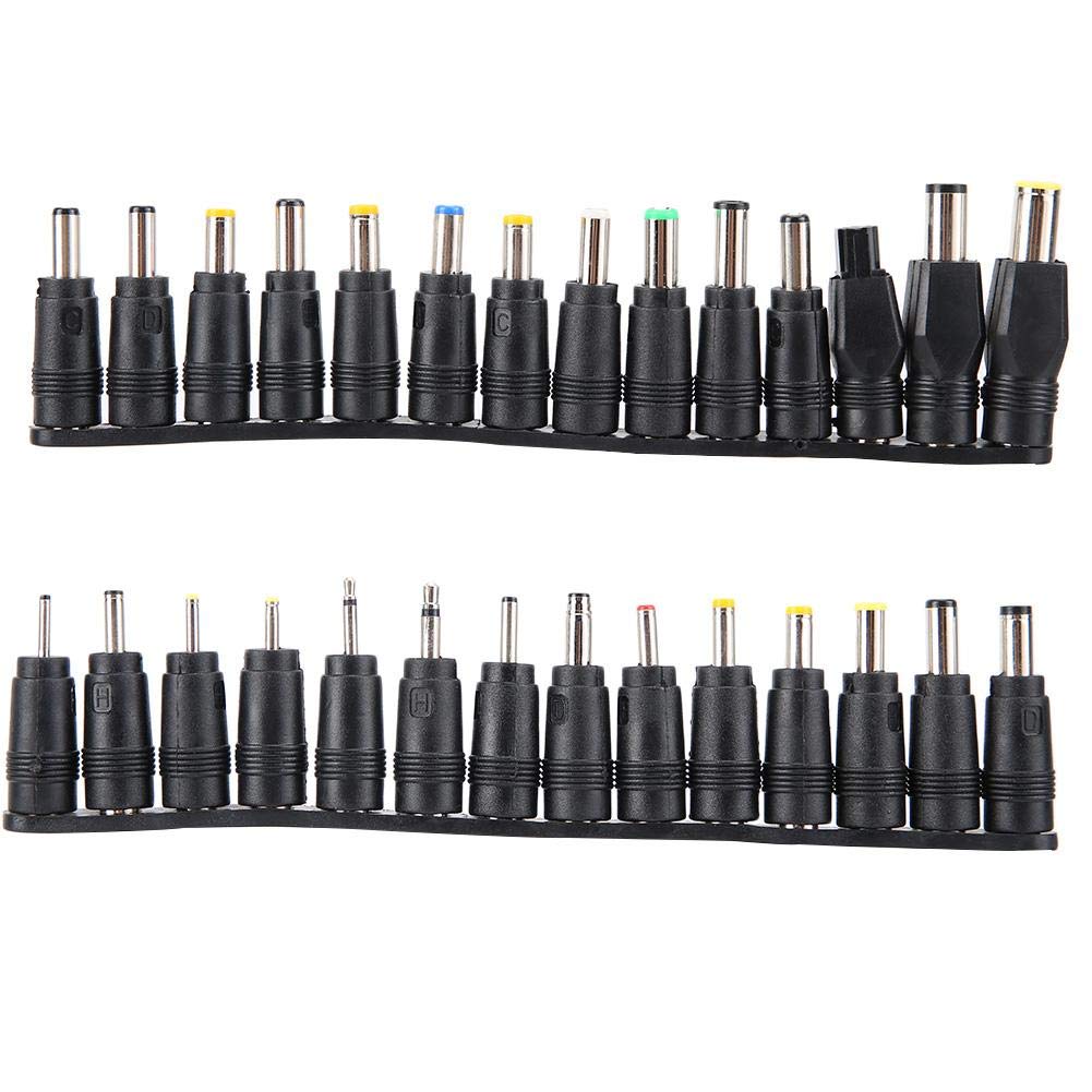 ASHATA DC Power Converter Plug, 5PCS 5.5 x 2.1 Female to 3.5 x 1.35MM Male DC Adapter Connector Router Power Converter, Tip Tip AC/DC Adapter Plug Connector for Wall Chargers
