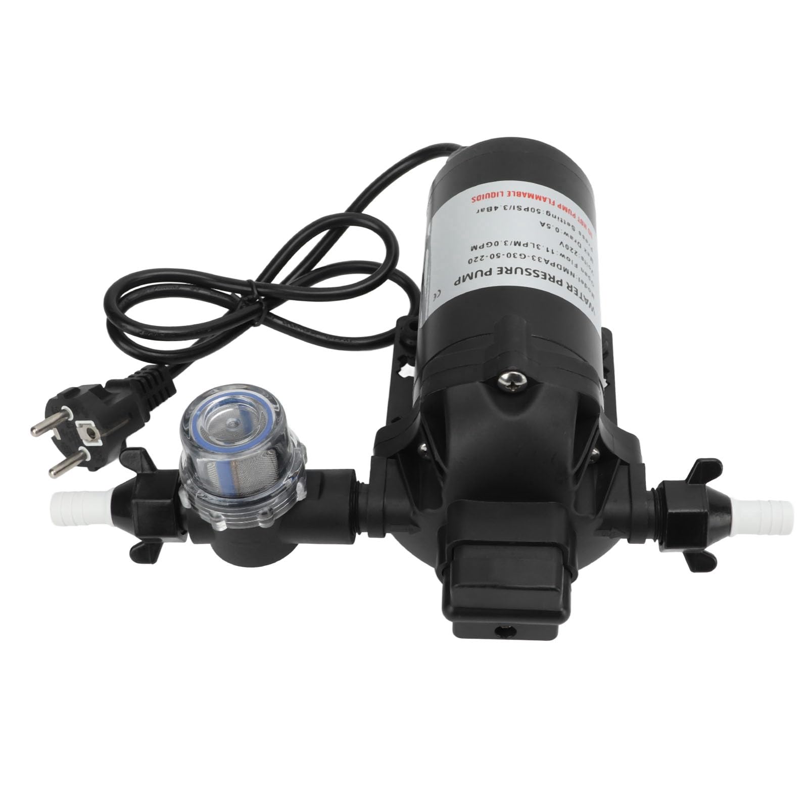 KIMISS Pompa Membranowa do Wody, 50 Psi, 11,3 Lpm Samonapinająca