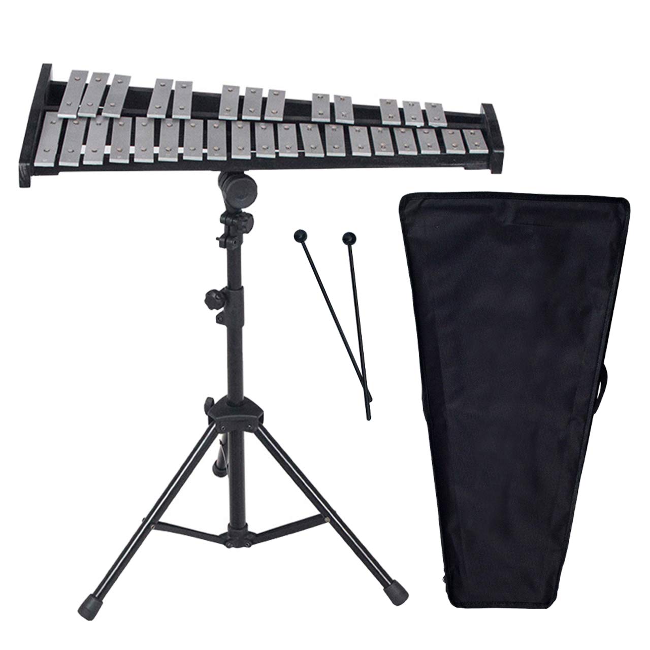 Amazon | HAMILO 楽器 鉄琴 32音 グロッケン スタンド カバー