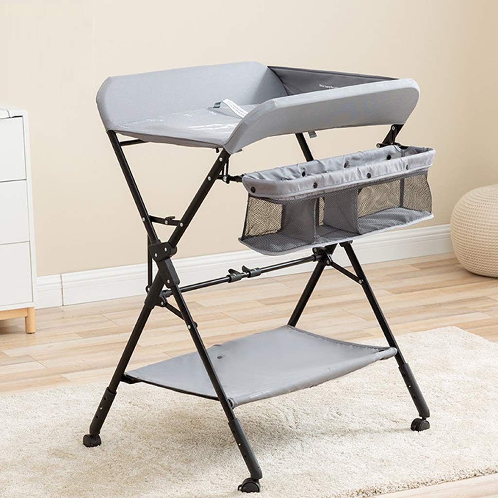 Buy Adjustable Height Folding Baby Changing Station, Portable Mobile