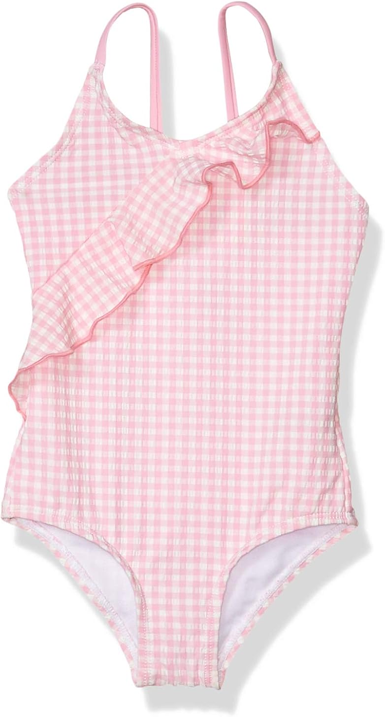 Baby girl gingham swimsuit Clearance