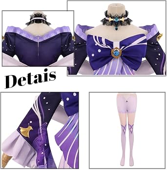 Nuoqi Sangonomiya Kokomi Cosplay Outfits Kokomi Cosplay Costumes Full Set Kimomo Costumes