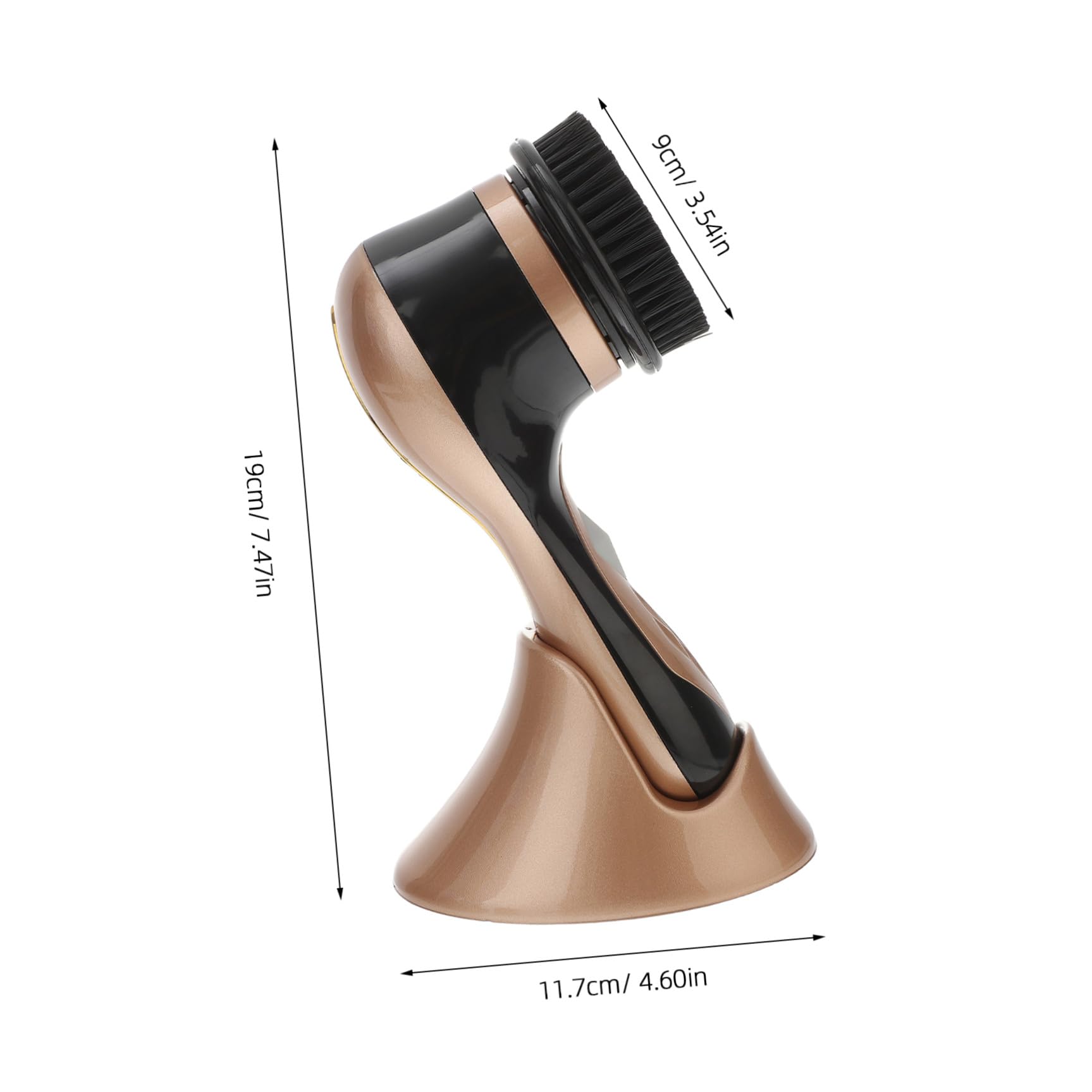 Lucidatrice Elettrica per Scarpe 3.7v 2.2w in Plastica Oro Portatile