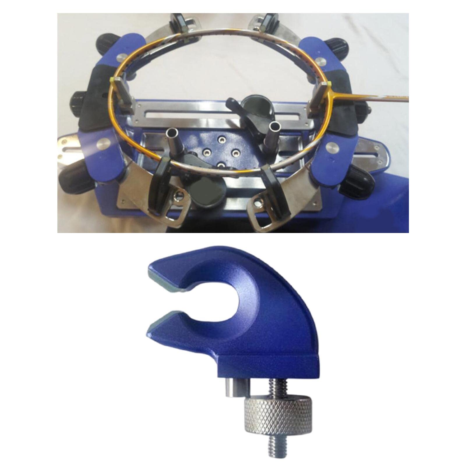 CALANDIS Professional Stringing Clip Badminton Accessories Machine Tools Tennis Blue-image-3