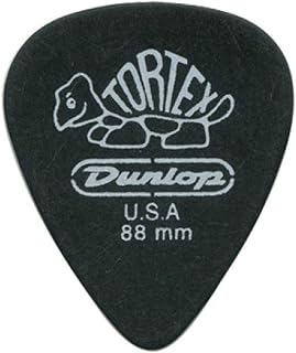 Dunlop 488P.88 Tortex® Pitch Black, 0,88 mm, pacote com 12/jogadores