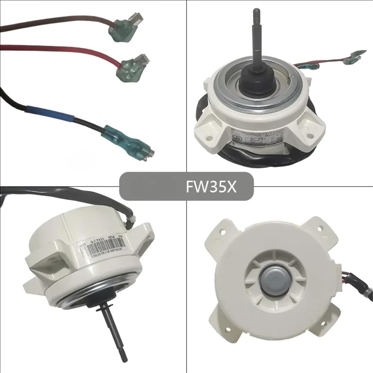 1pcs R6P35X FW35X Outdoor Unit AC Fan Motor Air Conditioner Conditioning Spare Parts