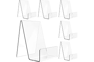 6 Pack Kids Acrylic Book Display Stand