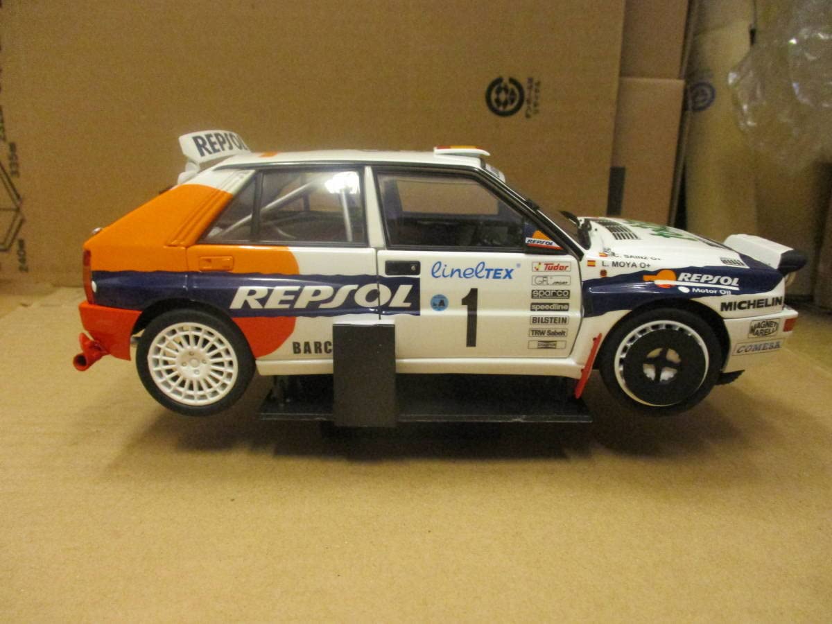 京商 Lancia Delta HF Integrale 1993 モンテカルロ Amazon.co.jp: Kyosho Lancia Delta HF Integrale 1993 Monte Carlo
