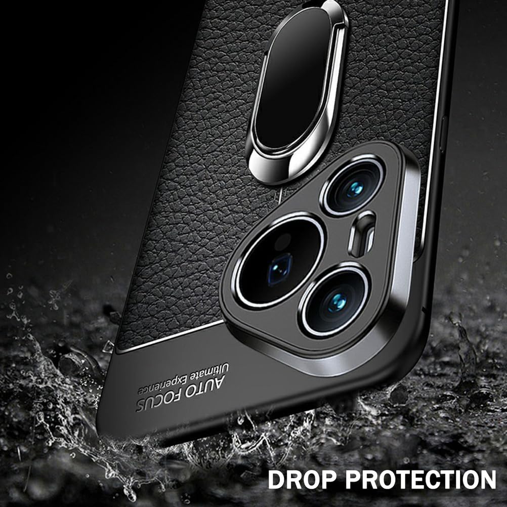 Shockproof Case for Huawei Pura 80 Ultra/80 Pro +/80 Pro/80, Full Lens Protection TPU Phone Cover with Metal Stand Slim Case,Blue,80 Pro +