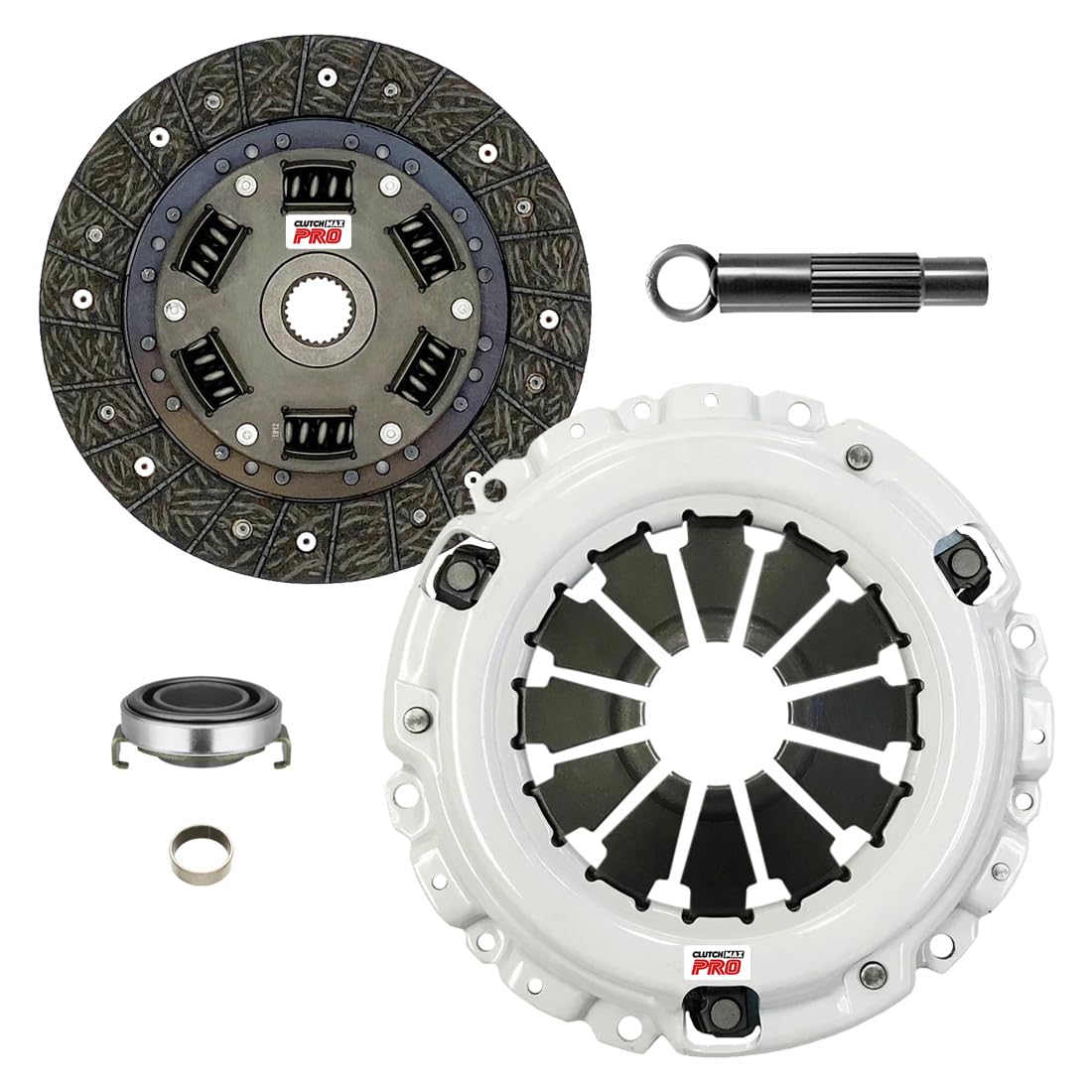 ClutchMaxPRO Performance Stage 2 Clutch Kit Compatible with 2002-2006 Acura RSX TYPE-S 2007-2010 CSX TYPE S 2006-2011 Civic Si K20A2 K20Z1 K20Z3 6-speed (CP08037HD-ST2)