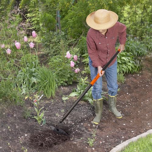 AgroPro Hoe Garden Tool, Heavy Duty Garden Hoe with Long Handle, Metal Garden Hoe for Weeding, 58” - Image 8
