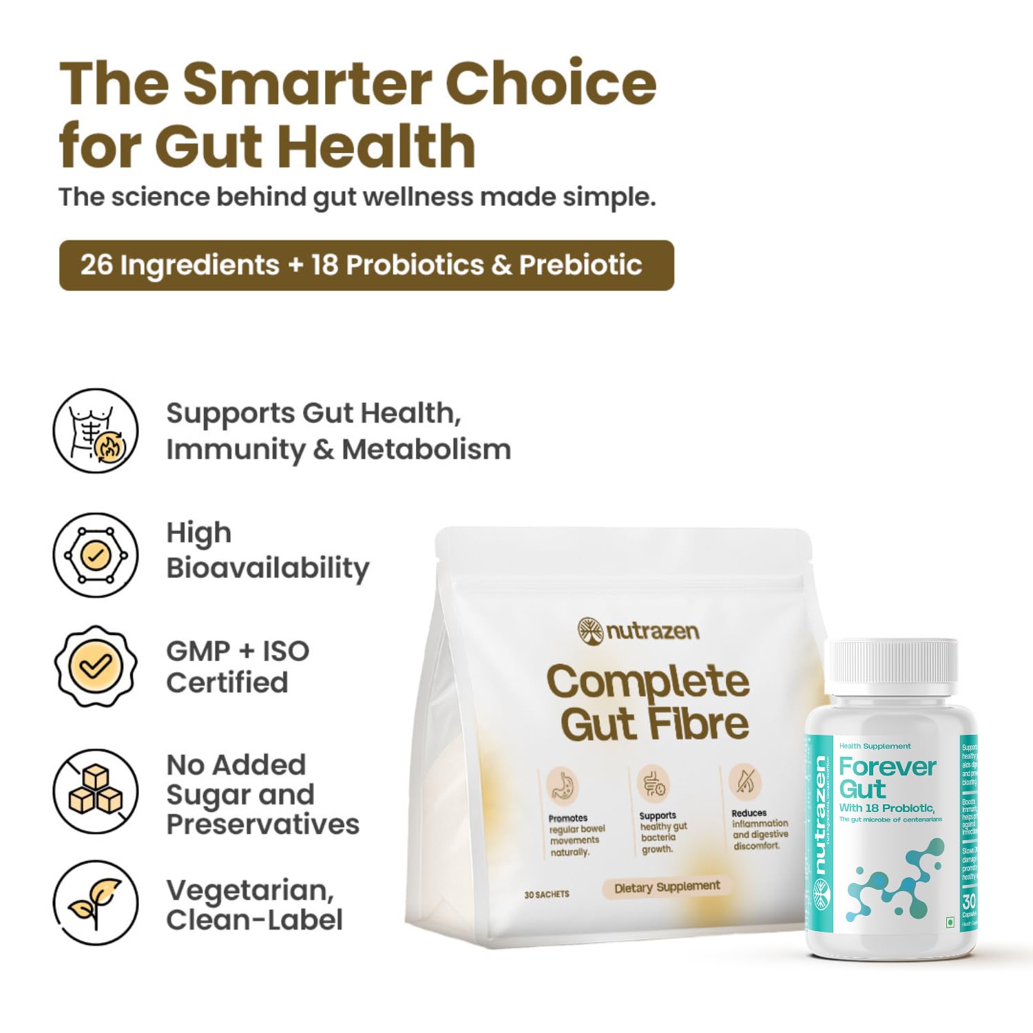 Nutrazen Gut Health Combo — Amazon image 5