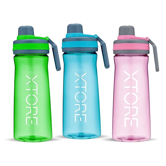 Xtore® BPA free Leak Proof 800ml Water Bottle for | School kids | Office | Sports - (Pack of 1 bottle)