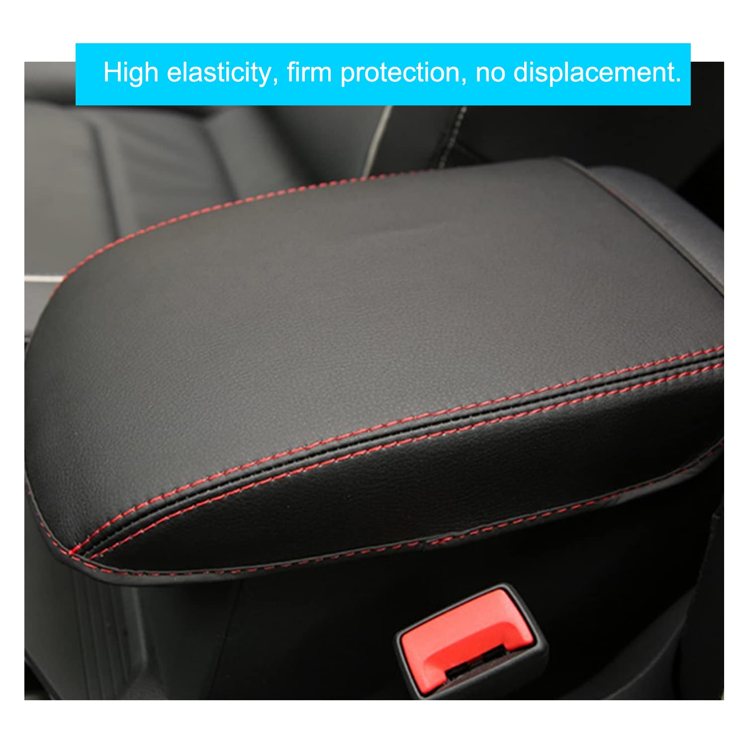 Copri Bracciolo Per VW T-Roc 2018-2024 - In PU E Fibra Carbonio, Anti-Graffio - Foto 5