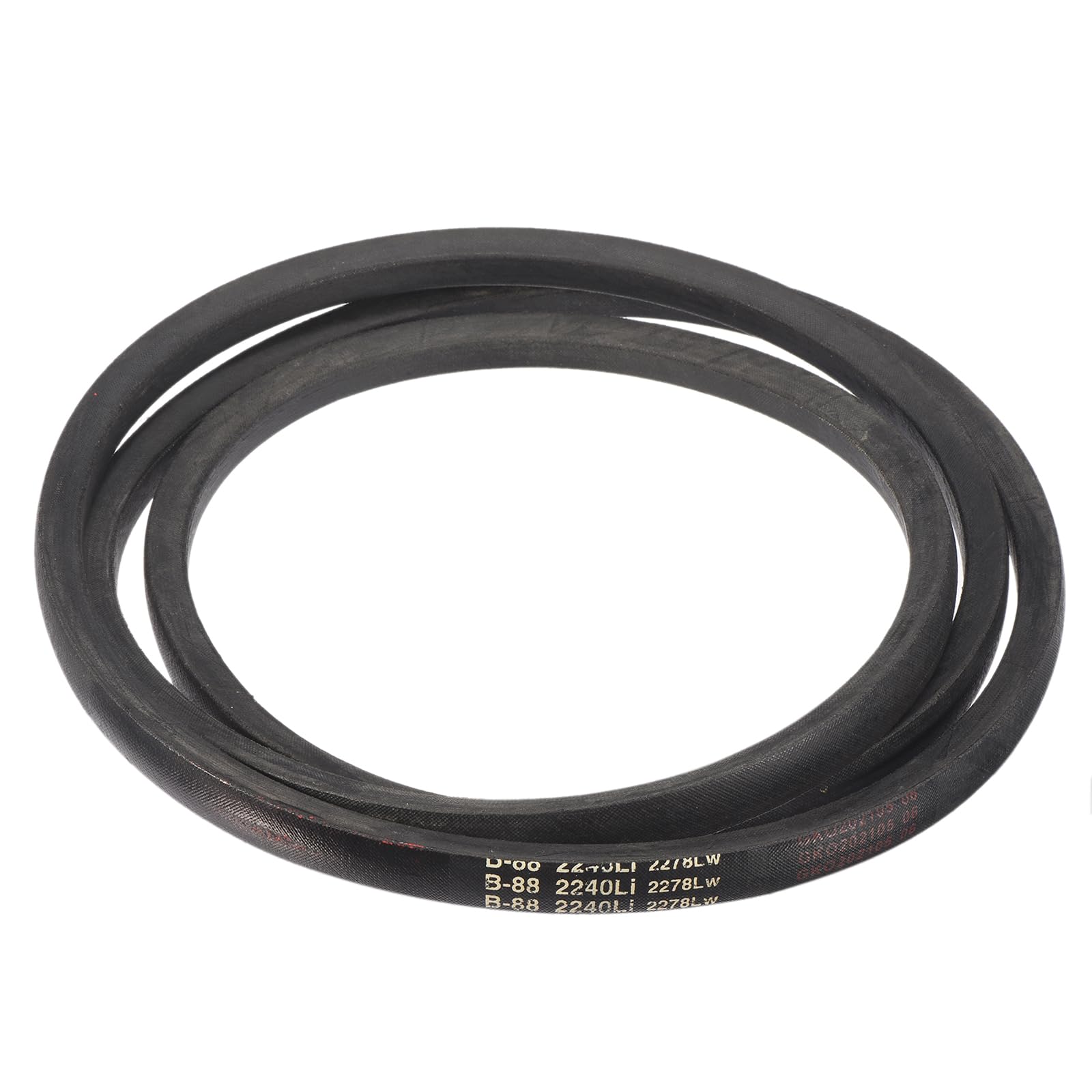 uxcell 3 Pack B88 Classic Wrapped V-Belt, 91" Outside Circumference Wrapped Industrial Rubber V-Belt B Profile V-Belt for Industrial Machinery