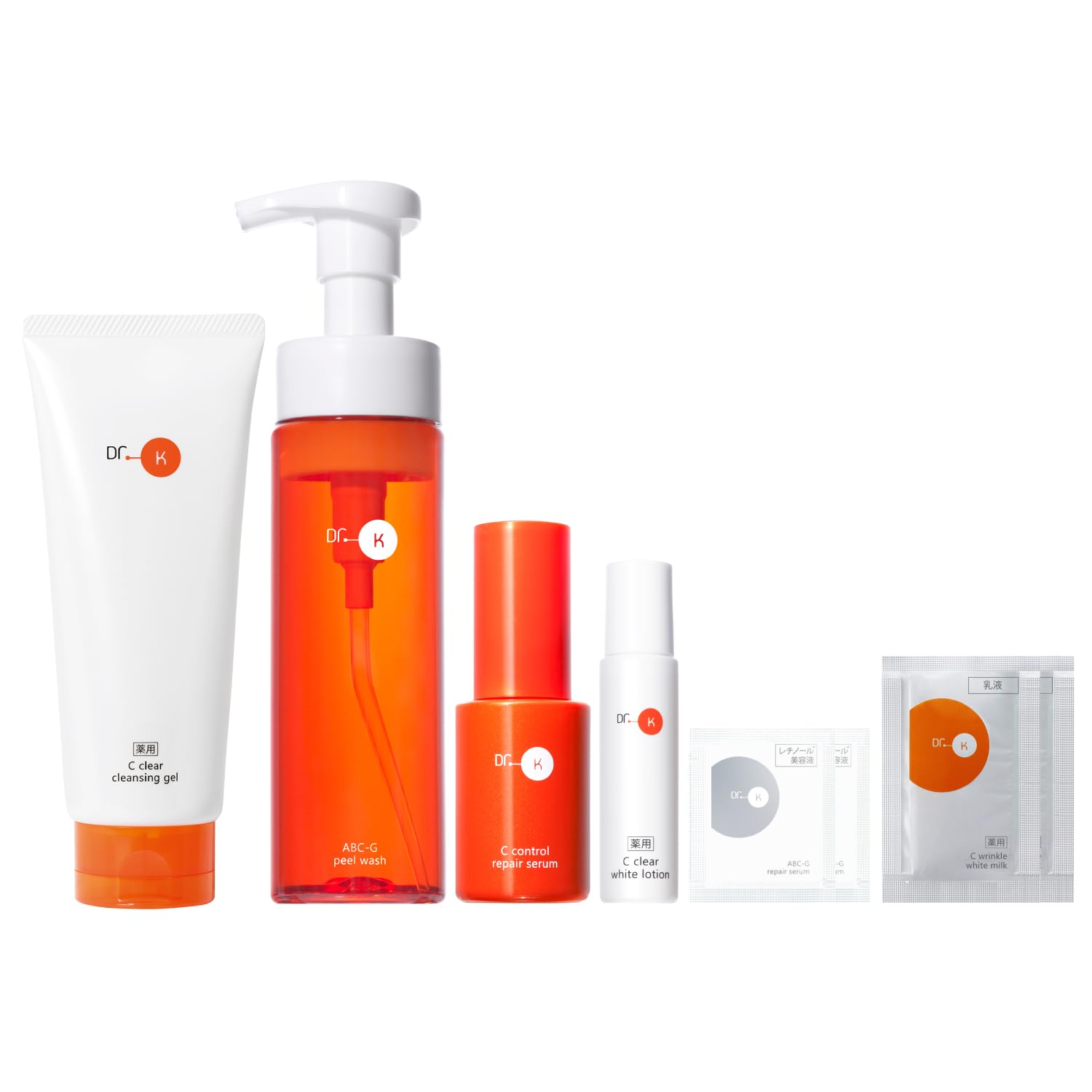 Amazon.co.jp: ドクターケイ クレンジング&泡洗顔＆先行美容液セット