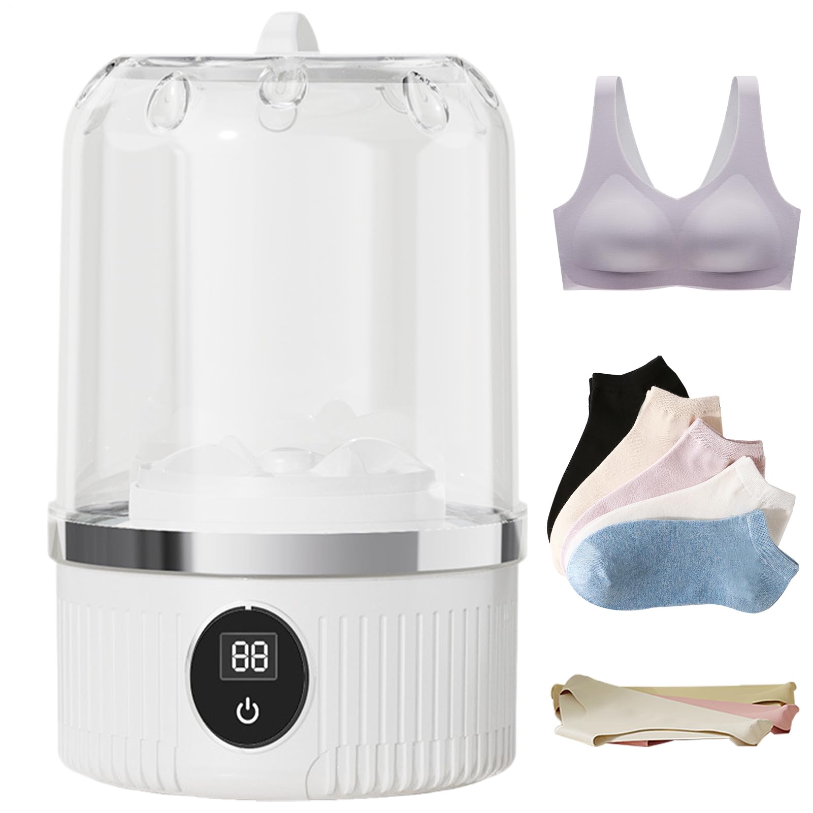Lave-linge portable pour sous-vêtements Appareil De Nettoyage Automatique