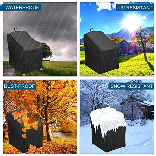 Housse de protection tissu Oxford 420D durable pour fauteuil Adirondack - 6