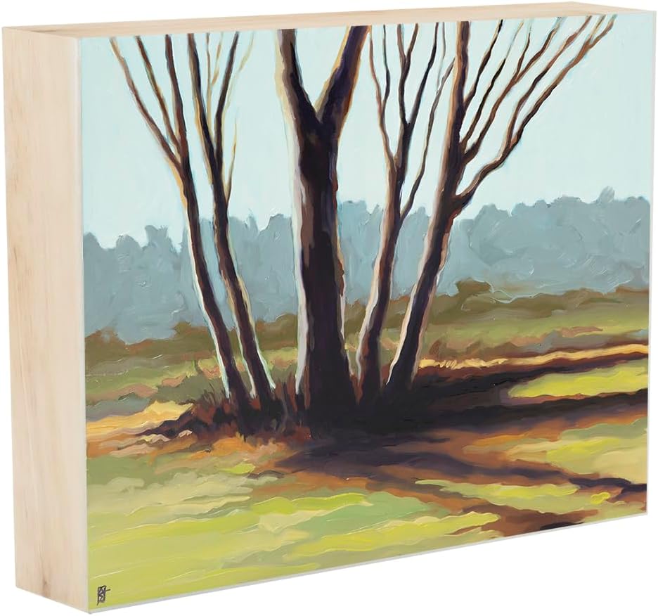 Da Vinci Pro Ultra Smooth Wood Canvas Gesso Board - 2" Deep, Bundle of 6 Square White Acrylic Polymer Gesso Panels for Painting Fine Portraits and Ultra Fine Detail Illustrations and Artwork