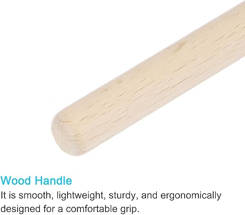 Miniatura 5 de uxcell Cuchillo de tallado de madera, cincel de herramienta de acero al carbono 50# de 0.236 in, gran redondo, esculpir Graver para manualidades,