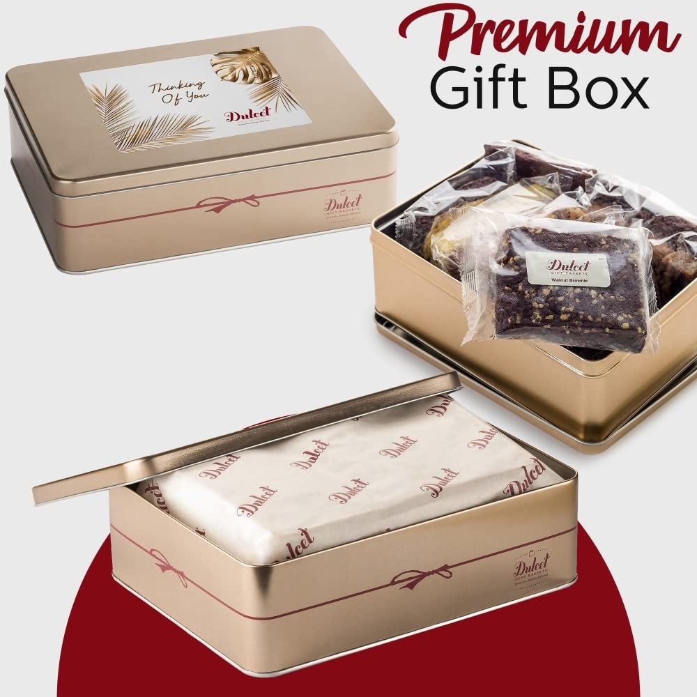 Gourmet Gift Baskets Thinking of You Food Gifts, Food Gift Baskets for Women, Men, Daughter, Dad, Son, Wife, Friends, Coworkers By Dulcet Gift Baskets