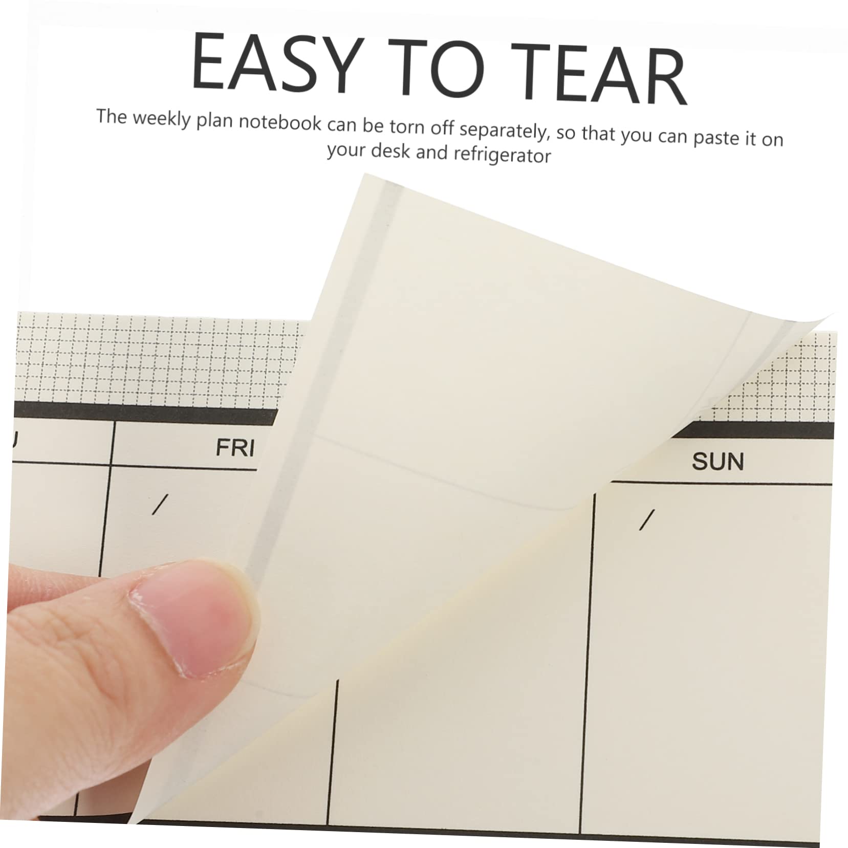 jojofuny 3 Set Blocco Note Memo Pad Per Pianificazione Settimanale Blocchi Appunti Strappabili Per Ufficio E Studio Planner Giornaliero Semplice E Funzionale Per Studenti E 4 Pezzi * 3