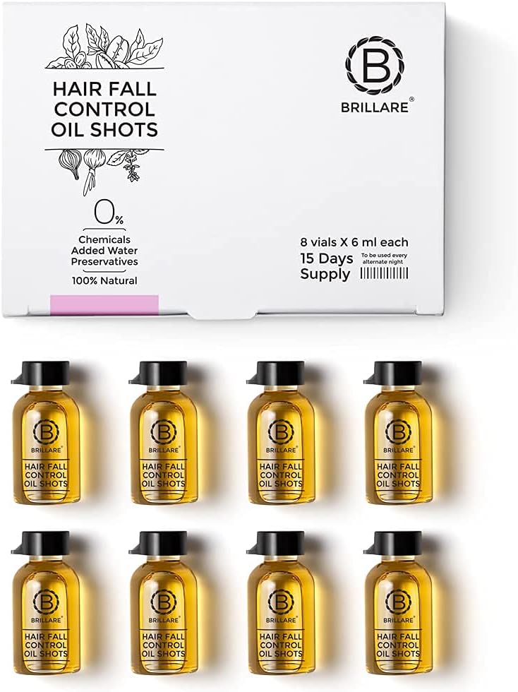 40% Onion Oil shots for Hair Fall Reduction with 0.5% Bakuchiol & 45% Coconut Oil for 100% scalp hydration | Visible Hair Fall Reduction in Just 15 Days