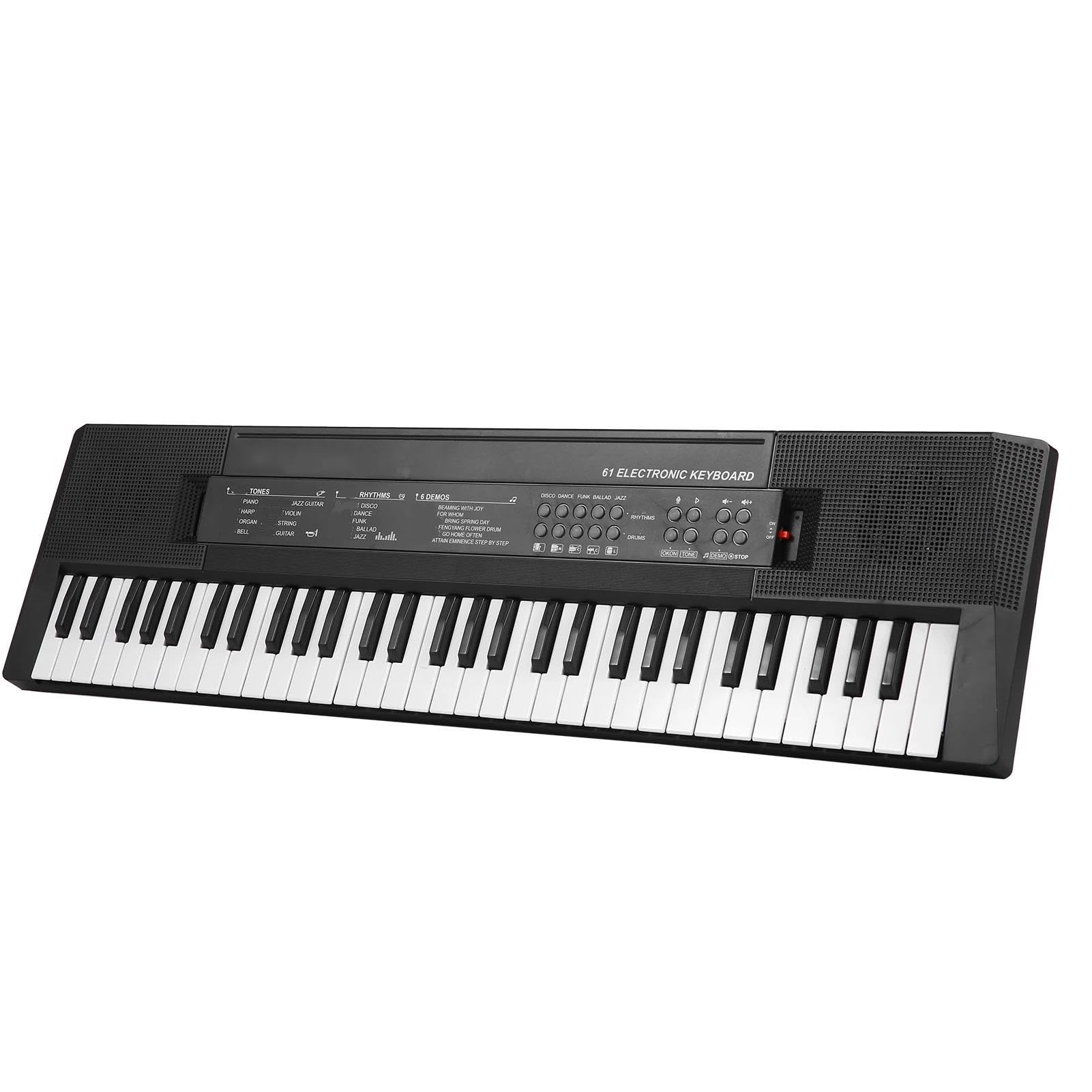 Tastiera Elettronica Professionale Tastiera Elettronica Digitale Multifunzionale Per Pianoforte Elettrico Con 61 Tasti Per Studenti Con Funzione Microfono