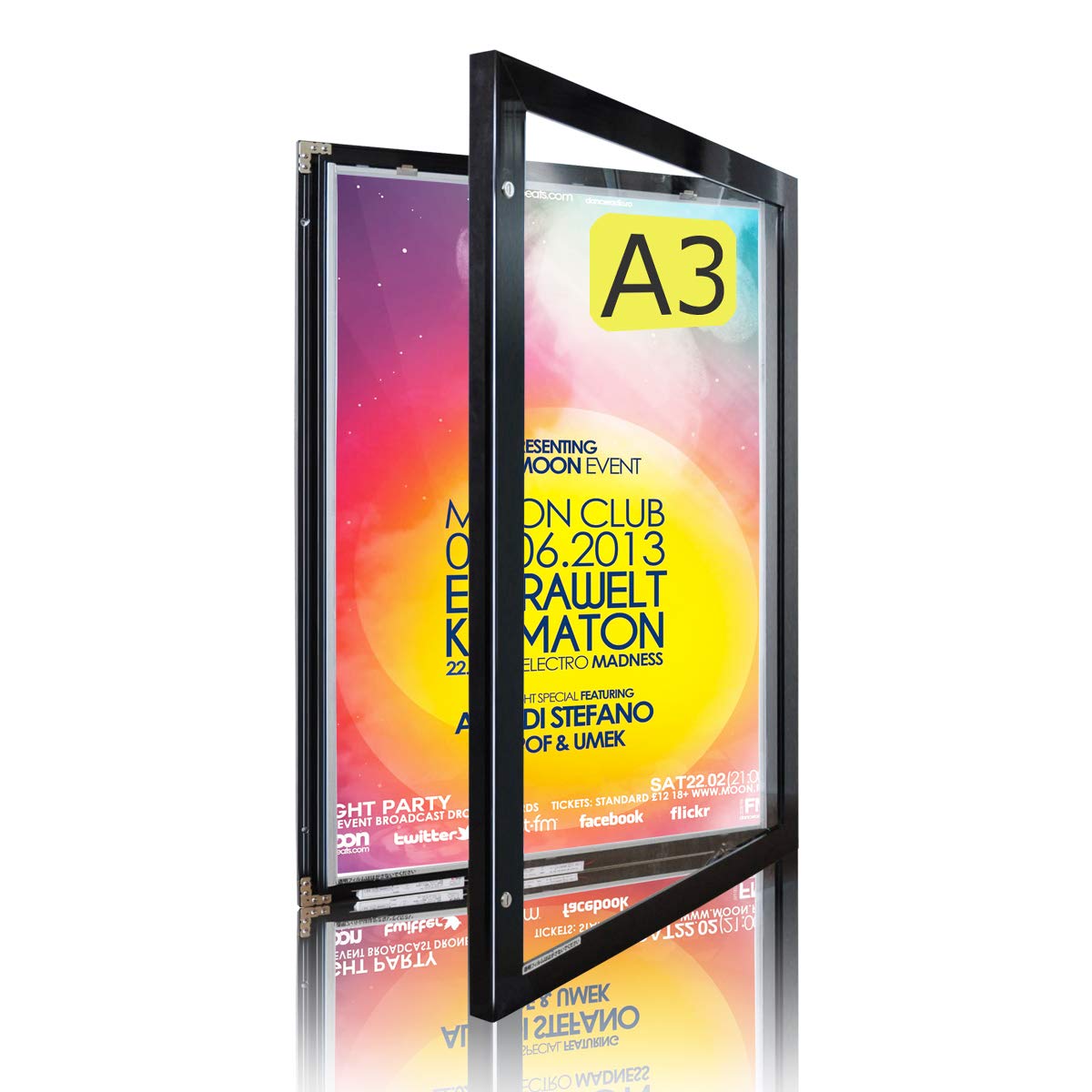 Amazon | 【SEHOU SIGN】 屋外用 LEDライトパネル 防水 A3 サイズ