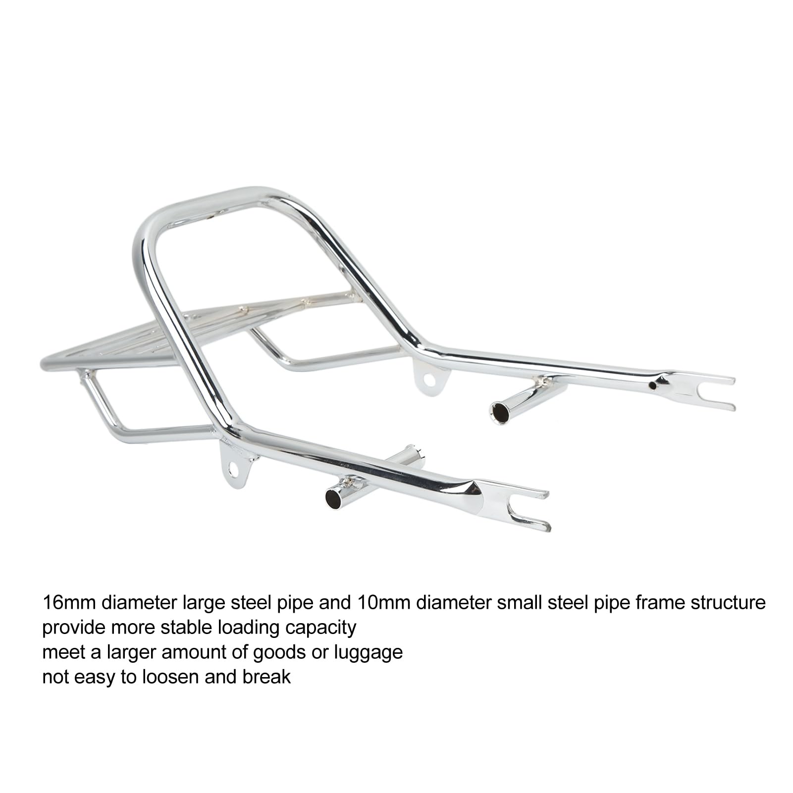 Porte-Bagages Arrière de Moto en Acier plaqué Oy, Pièces de Rechange pour DAX ST70 CT70 S ST50 CT50Support de Valise à Bagages Arrière de Moto en Acier plaqué Oy de Remplacement