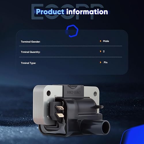Vista 1210 de ECCPP Bobinas de encendido portátiles de repuesto para automóvil compatibles con Infiniti I30/para Nissan Maxima 3.0L V6 2000-2001 Reemplazo