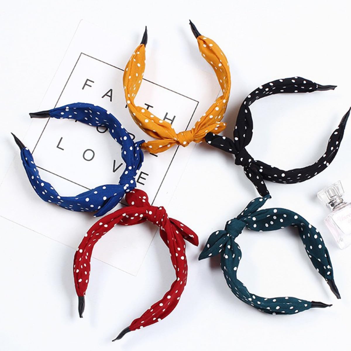 FRCOLOR 9 Piezas bandas de pelo de mujer gifts for women turbantes para mujeres diadema ancha de tela diadema con lazo diadema de ala ancha europeo y americano venda sombrerería Perder
