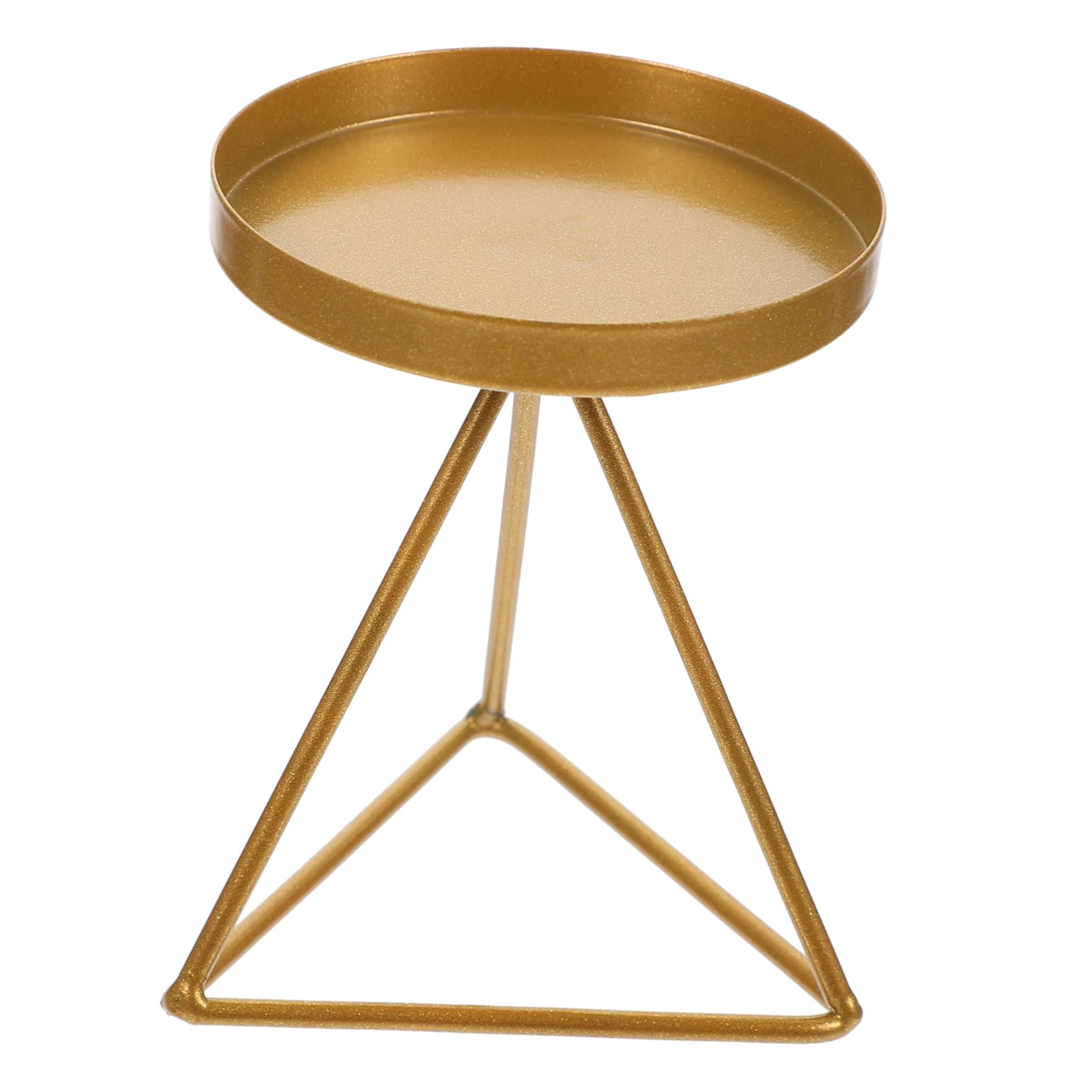 Cabilock Geometric Iron Candle Holder Iron Art Candlestick Metal Candlestick Iron Candle Holders Candle Holder Decor Candle Decor Geometric Candle Stand Tealight Holder Tealight Stand