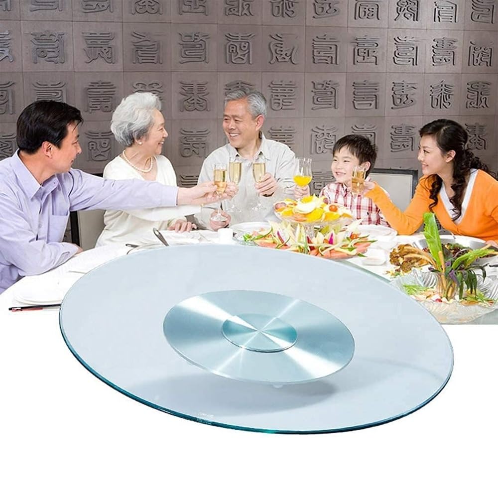 Assiette de service rotative pour des apéritifs fluides à table