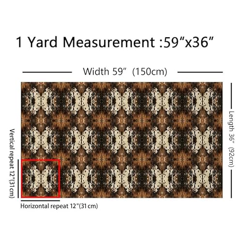 Luxurious Cowhide Upholstery Fabric by the Yard – Rustic Brown Cow Fur for DIY Projects & Home Décor – Perfect for Farmhouse & Outdoor Style 4 Luxurious Cowhide Upholstery Fabric by the Yard – Rustic Brown Cow Fur for DIY Projects & Home Décor – Perfect for Farmhouse & Outdoor Style - Image 3