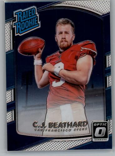 2017 Donruss Optic Football #170 C.J. Beathard San Francisco 49ers Rated Rookie