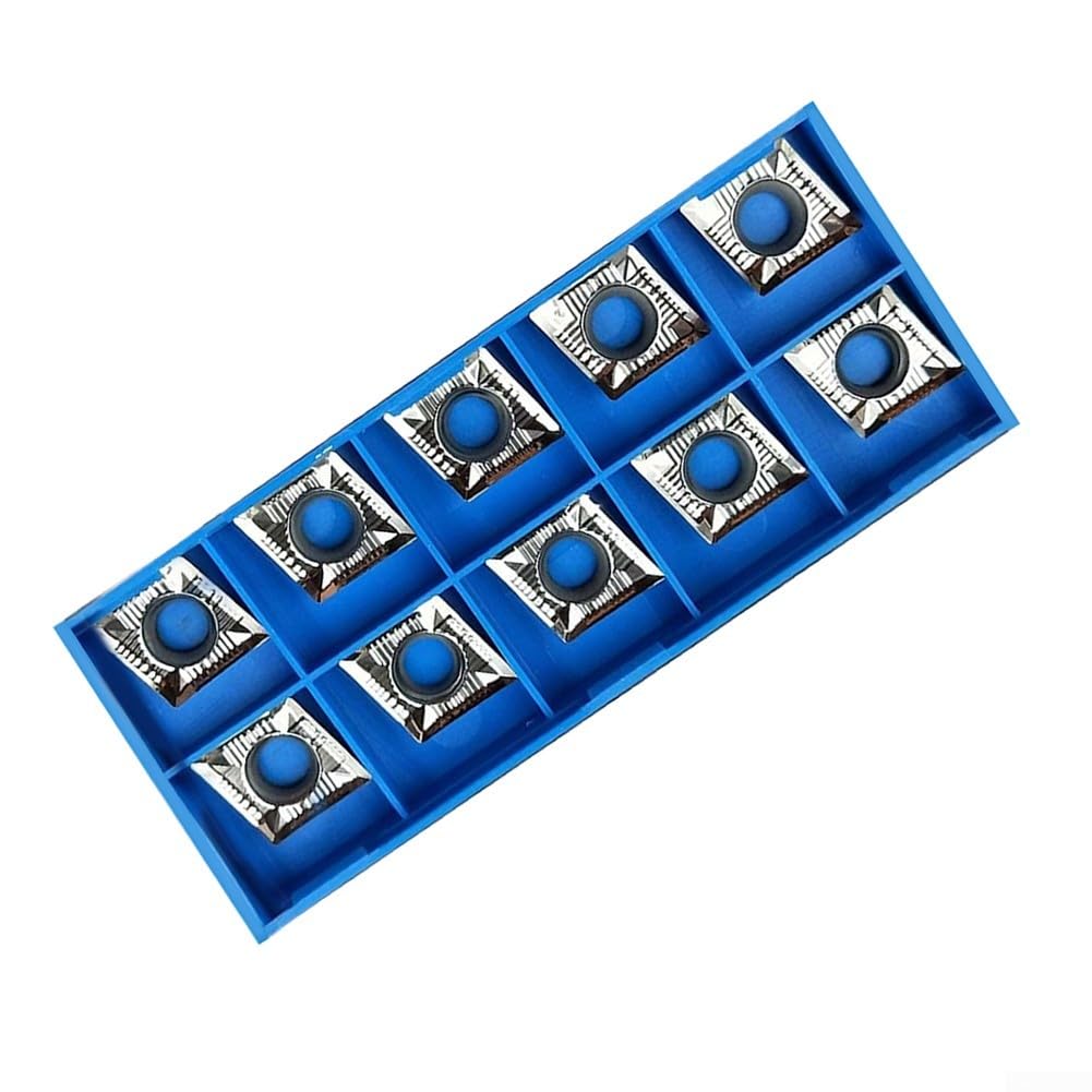 CCGT120404 Carbure pour inserts en aluminium, 10 pièces, performance optimale, inspection manuelle