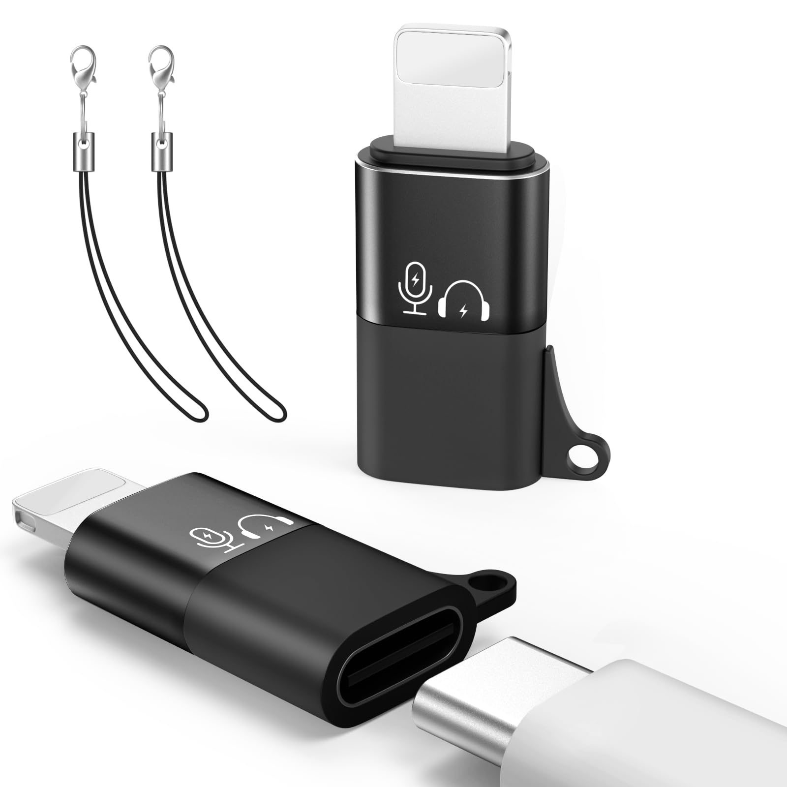 MoKo for DJI Mic Mini USB C to Lighting Phone Adapter - adapters | Mubboo