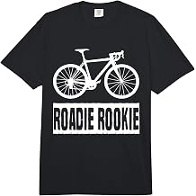 Roadie Rookie Road Bike Road Bike Road Bikes Road Cyclists ألوان مريحة للبالغين ثقيل الوزن تي شيرت