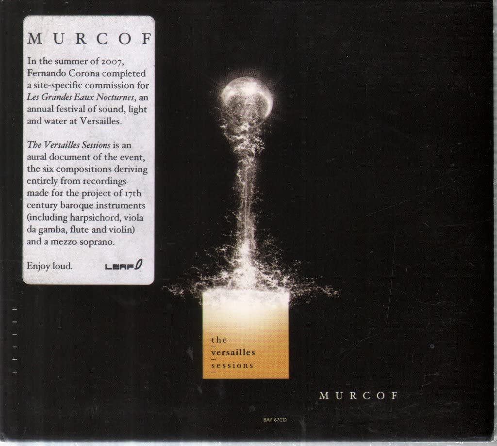 BAY67CD Murcof Versailles Sessions CD BAY67CD NEW