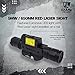 OZARK ARMAMENT Rifle Laser Light Combo, Rifle Flashlight, Laser Flashlight Combo, Light Laser Combo, Laser Sight for Rifle, Picatinny Rail Flashlight, Gun Lights for Rifle, Gun Flashlight for Rifle