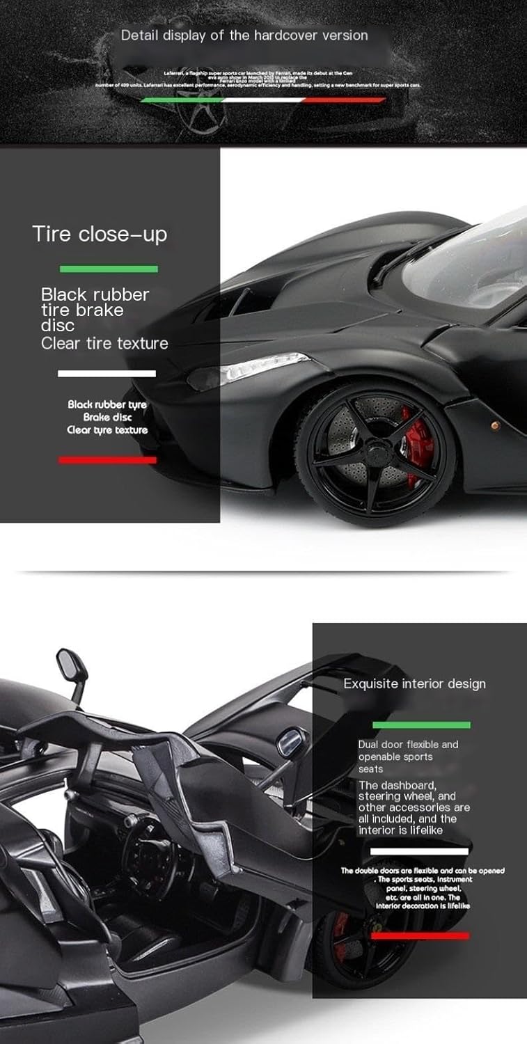 1:18 Simulation Alloy Racing Car Model Red(Red54)