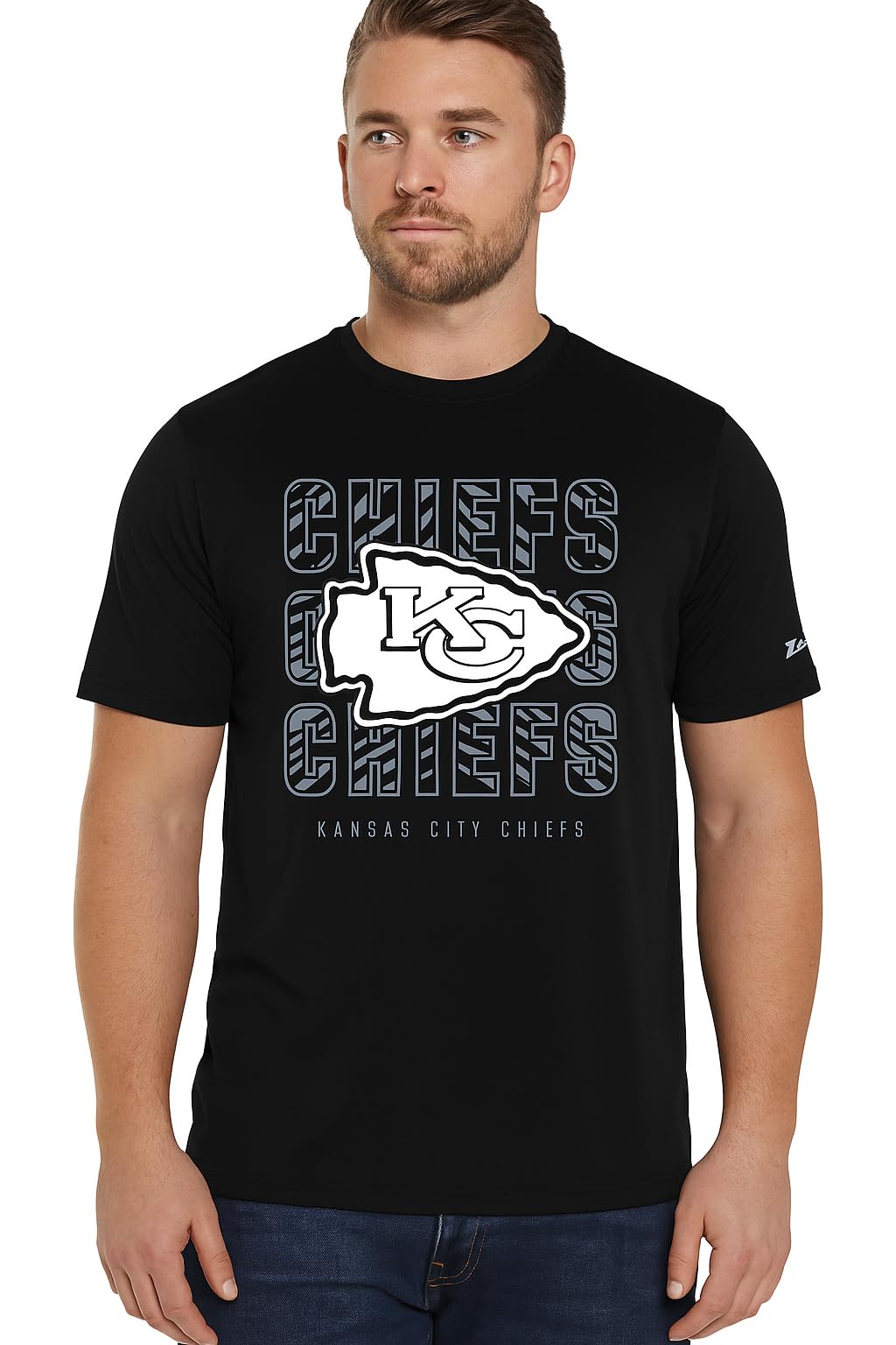 Zubaz NFL Men's Short Sleeve Team Graphic T-Shirt (Small - 5XL)