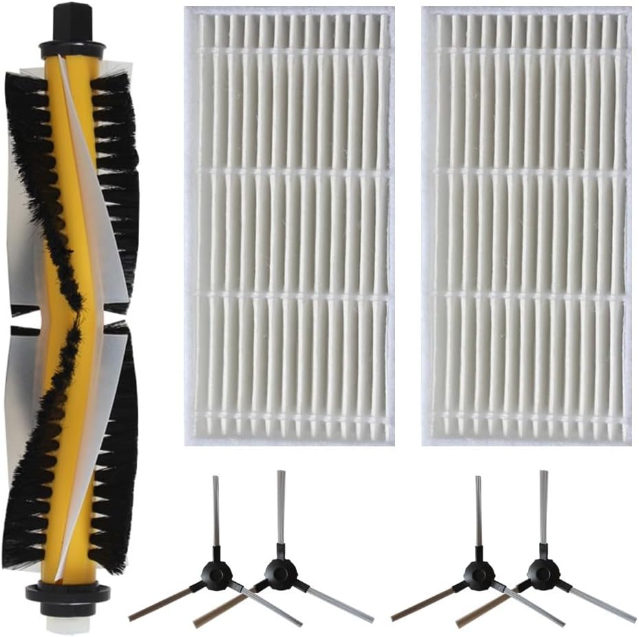 Sweeping Efficiency Package Roller Brushes & Filters Designed for Blaupunkt Robotic Cleaners