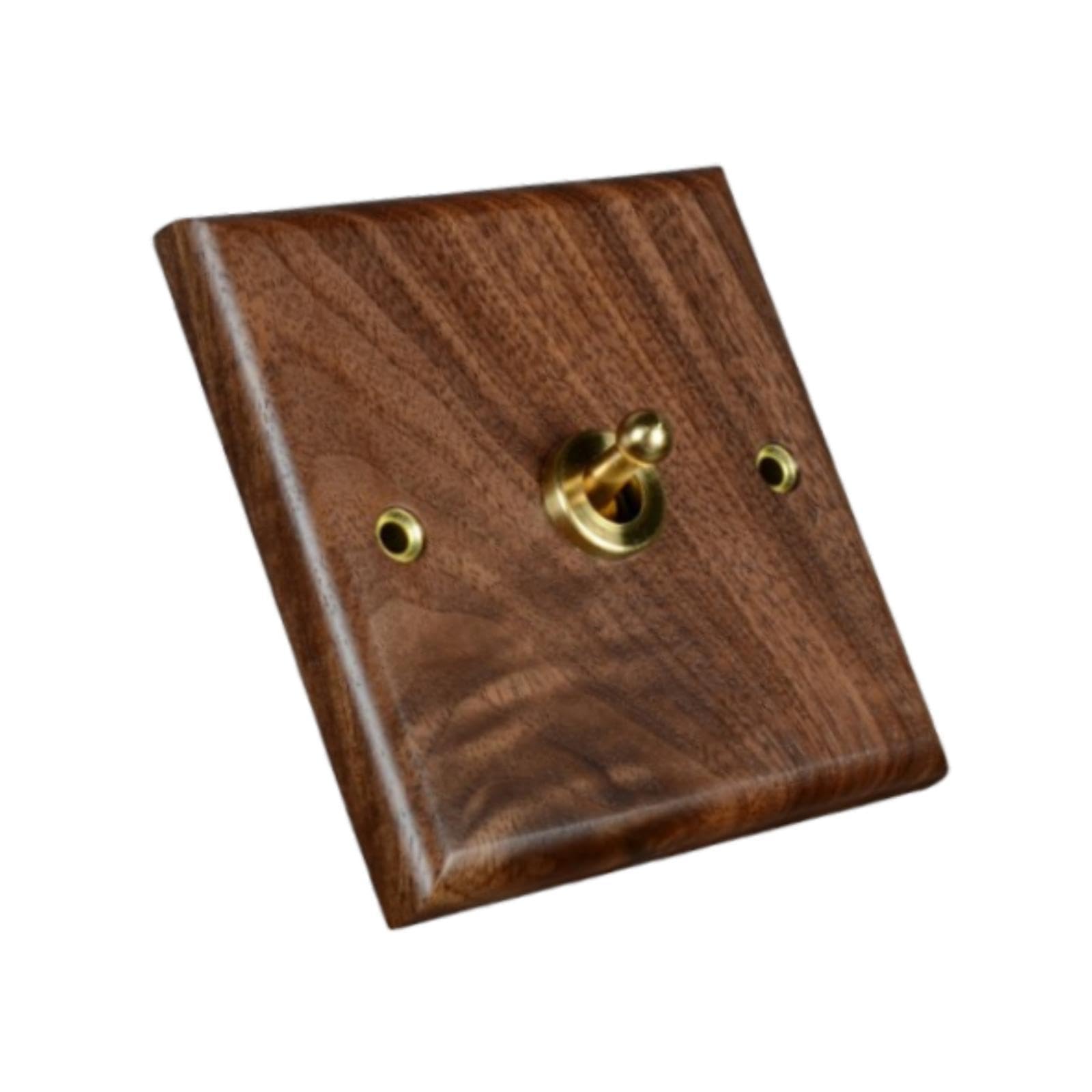 Lighting Switch Plate Premium Wooden Outlet Panel for Living Room Kitchen Hotel Single Lever|Home & Garden |1 Lighting Switch Plate-picture-27