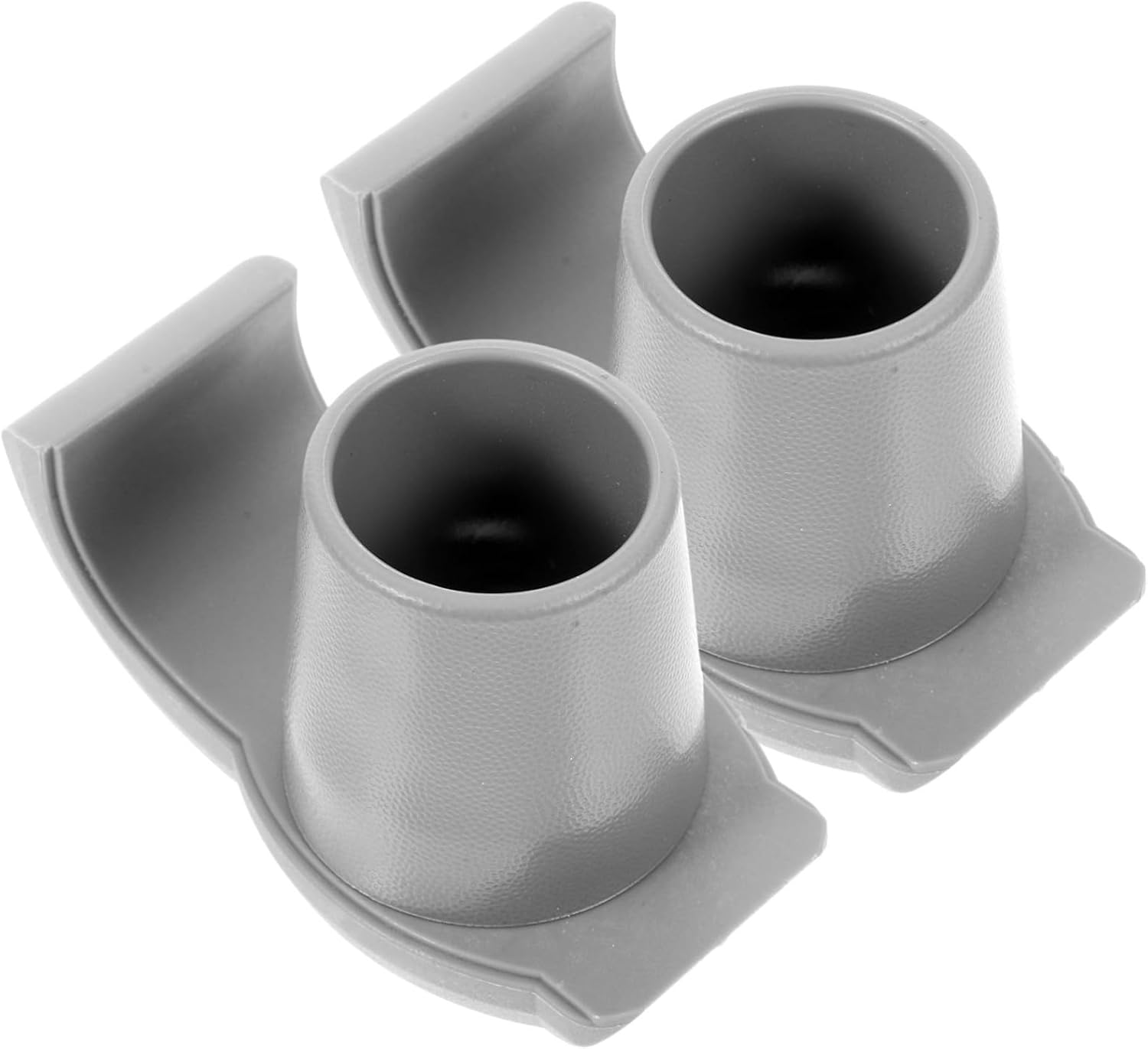 2pcs Crutch Tip Rubber Feet Replacement Accessories for Walking Canes Shock Absorbing Design Fits Standard for Hiking and Trekking Easy to Install