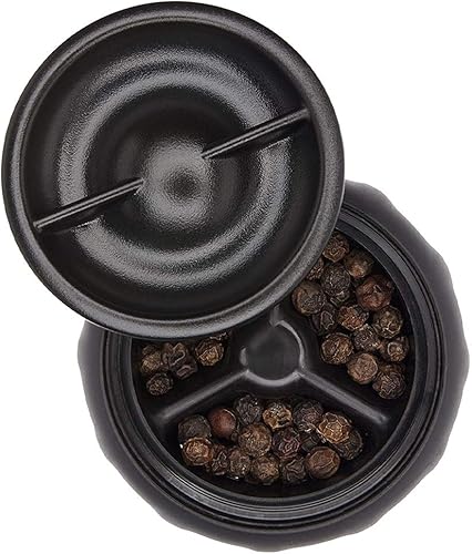 Miniatura 3 de OXO Good Grips Accent - Juego de molinillo de sal y pimienta sin desorden