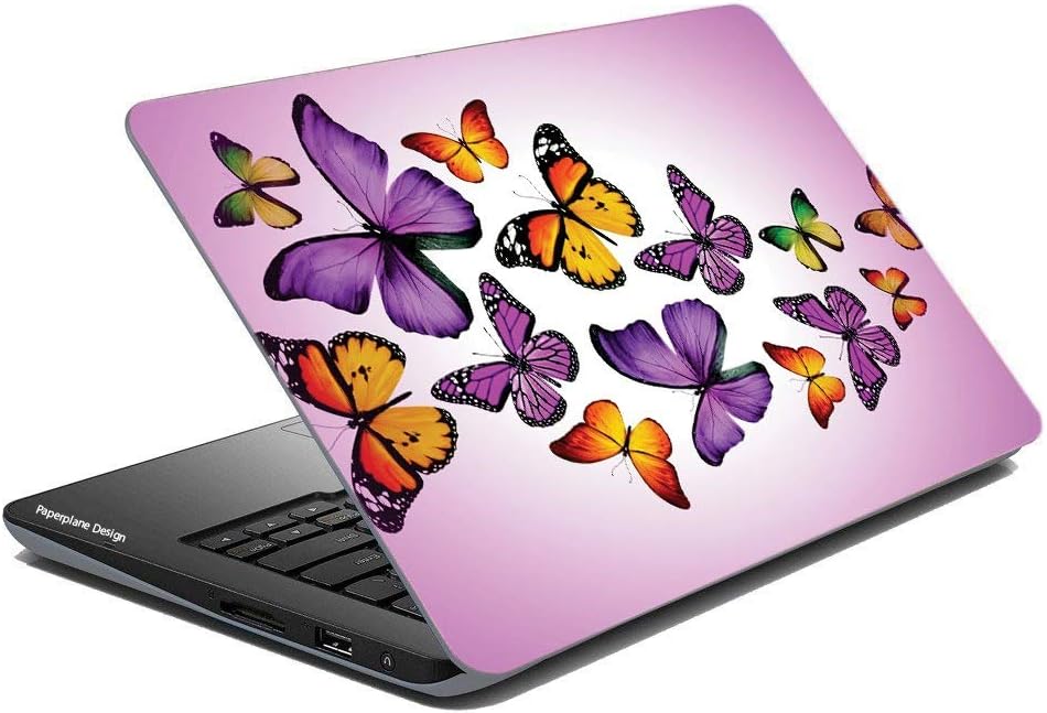 Paper Plane Design Laptop Skin Cover for All Models up to 17 inch Screen Print Size 15.5 inch x 10.5 inch