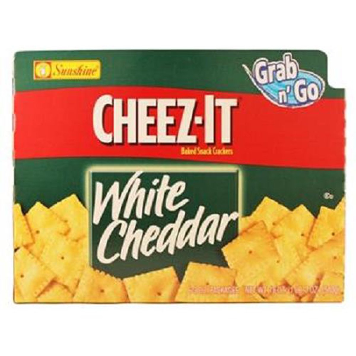 CheezIt, Grab N Go White Cheddar Crackers, Count 6 (3oz