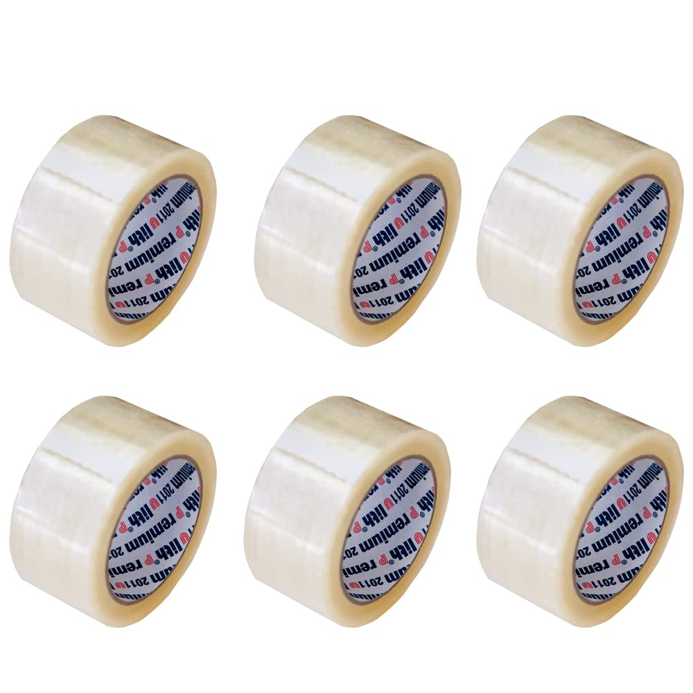 72 Rollen Packband, PP Klebeband, Paketklebeband, transparent,66mx50mm (72)
